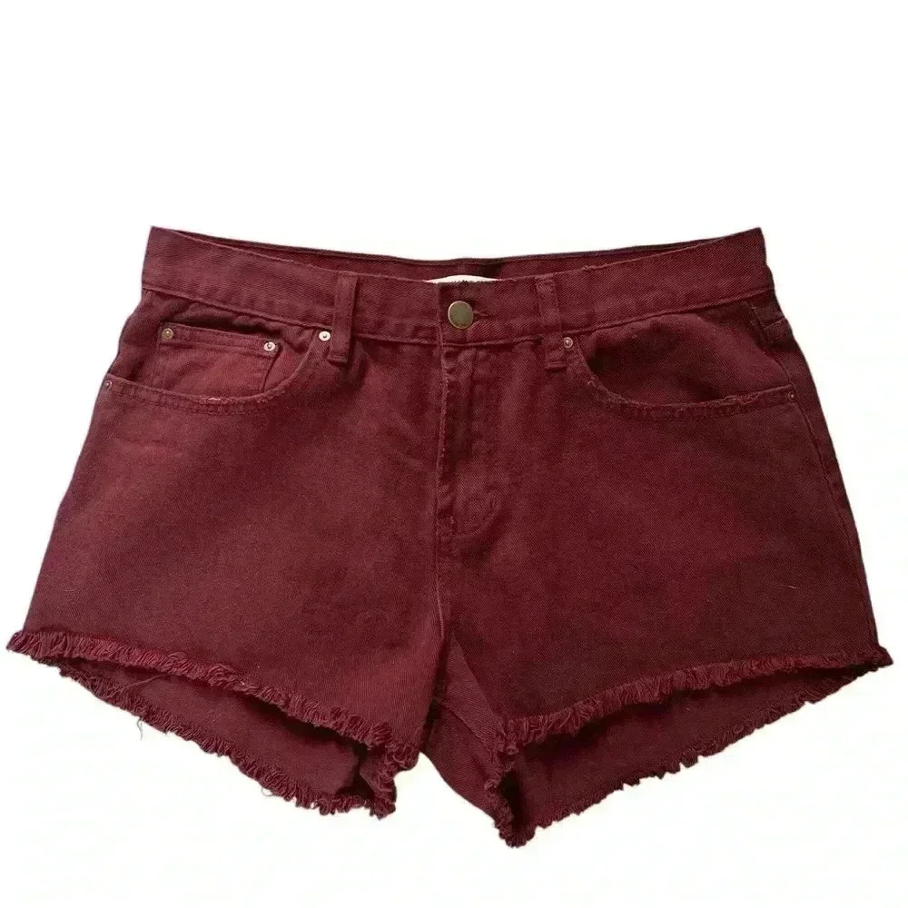 Billabong Burgundy Women Shorts
